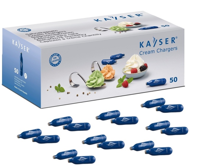 Naboje Kayser do bitej śmietany